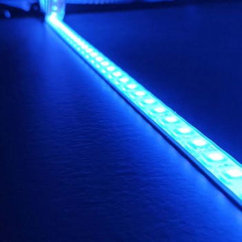 Strip led 72W 24V RGB multicolore impermeabile IP68 PCB da 12mm