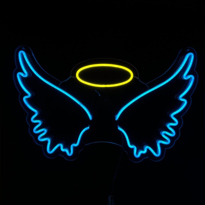 BABY ANGEL - Insegna Lampada Neon Led - Gestione da Smartphone e Vocale
