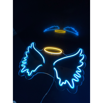 BABY ANGEL - Insegna Lampada Neon Led - Gestione da Smartphone e Vocale
