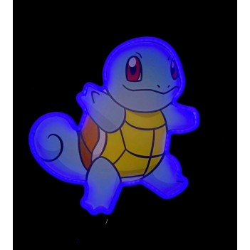 SQUIRTLE - Led Neon Lamp Sign - Management by Smartphone and Voice