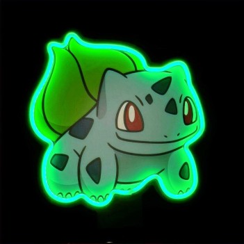 BULBASAUR - Led Neon Lamp Sign - Management by Smartphone and Voice