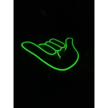SHAKA - Led Neon Lamp Sign - Management by Smartphone and Voice
