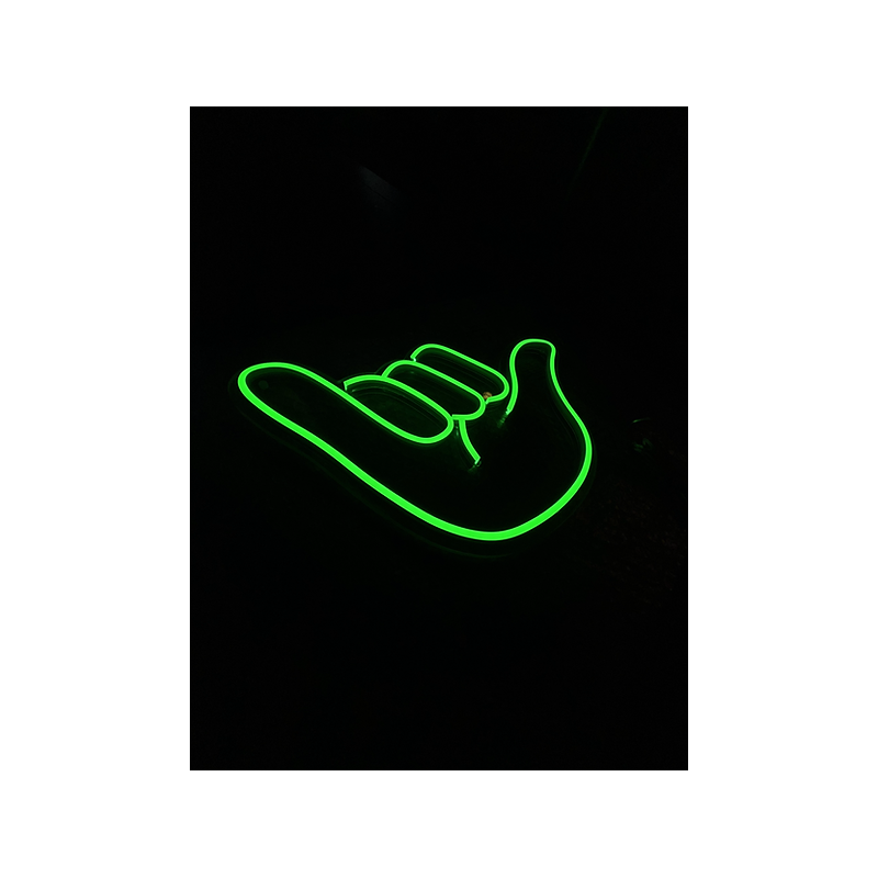 SHAKA - Insegna Lampada Neon Led - Gestione da Smartphone e Vocale