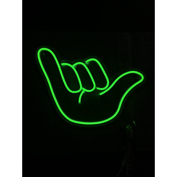 SHAKA - Insegna Lampada Neon Led - Gestione da Smartphone e Vocale