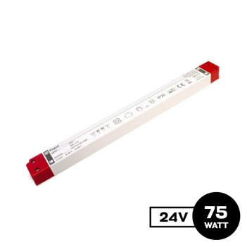 Linear LED Driver  75W 24V CA IP20 Ultra Slim for furniture