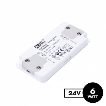 Alimentatore ACTEC UT 6W 24V - Ultra Fino per Mobili su