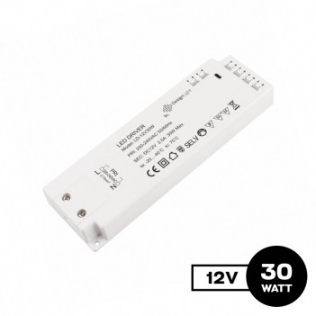 Alimentatore per Mobili 30W DC 12V 2,5A con 6x Plug-in THOR en