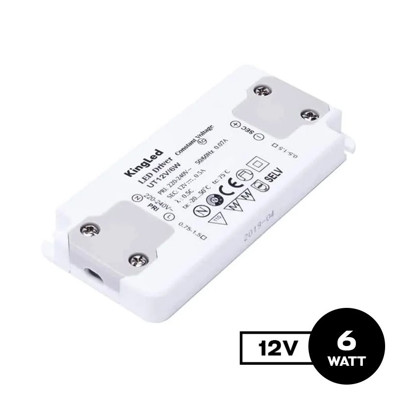 Alimentatore Actec UT 6W 12V - Ultra Fino Per Mobili su