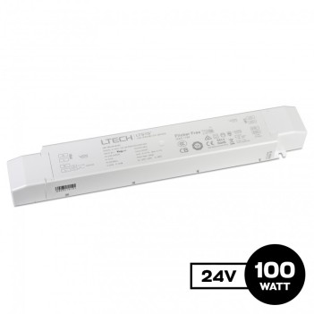 Alimentatore 100W 24V Dimmerabile Push, 0-10V - LTech