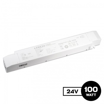 Alimentatore 100W 24V DALI e PUSH Dimming - LTech LM-100-24-G1D2