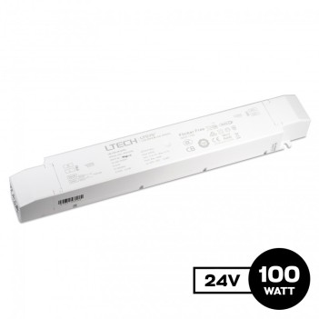 Power supply 100W 24V Dimmable PUSH, DALI - LTech LM-100-24-G1D2