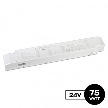 Alimentatore 75W 24V Dimmerabile Push, 0-10V - LTech