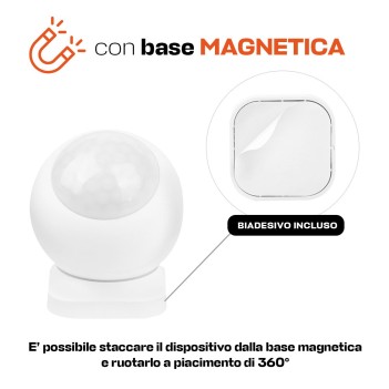 KINGLED | Milight PIR1-ZB Sensore di movimento PIR ZigBee 3.0