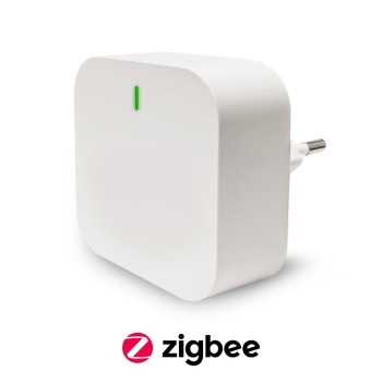 KiWi Centralina Gateway Smart WiFi ZigBee 3.0 con presa