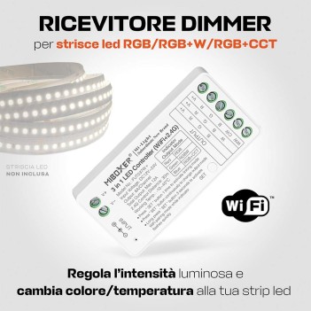 KINGLED | Miboxer FUT037W+ Ricevitore Wifi per strisce led 12V/24V