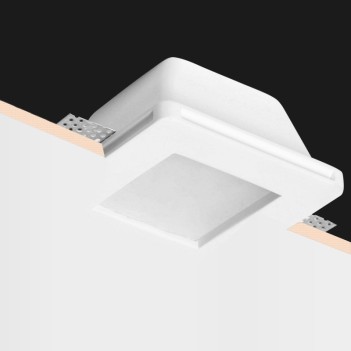 Buy Square Glass Led Wall Light in Ceramic EN