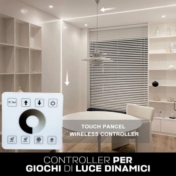 Controller per Strisce Led Digitali MONOCOLORE effetto DINAMICO 12-24V