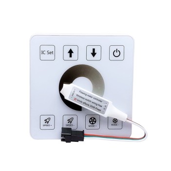Controller SPI DC12-24V 3A 2048 PIXEL per Strisce led digitali MONOCOLORE effetto DINAMICO