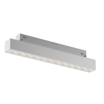 Lampada a griglia SUPREMA Mini Grille 10W dimmerabile per binario 48V Bianco