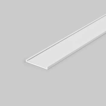 Aluminium cover for 48V SUPREMA 2 metre track colour WHITE