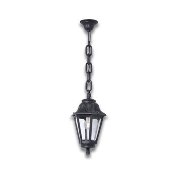 Suspension lamp with E27 socket Anna series 220V IP55 - Black for outdoor use