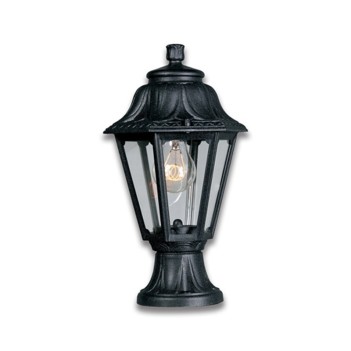 Anna series 38cm 220V IP55 garden lamp with E27 socket 38cm - Black for outdoor use
