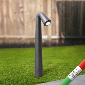 Garden stake with G9 connection 1.7W 150lm 4000K Steven series 45cm 220V IP67 - Satin black