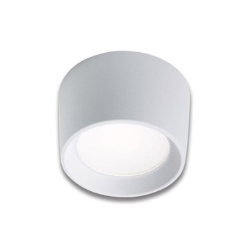 LIVIA | Spotlight da soffitto impermebaile IP55 colore bianco rotondo