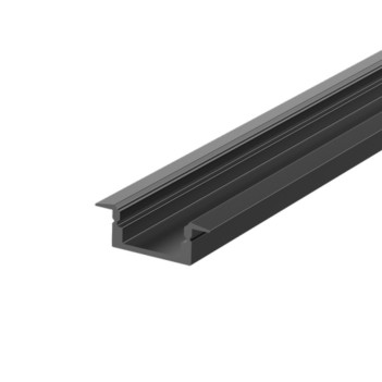 2 metre recessed LED profile for furniture and plasterboard - Mod. 2609