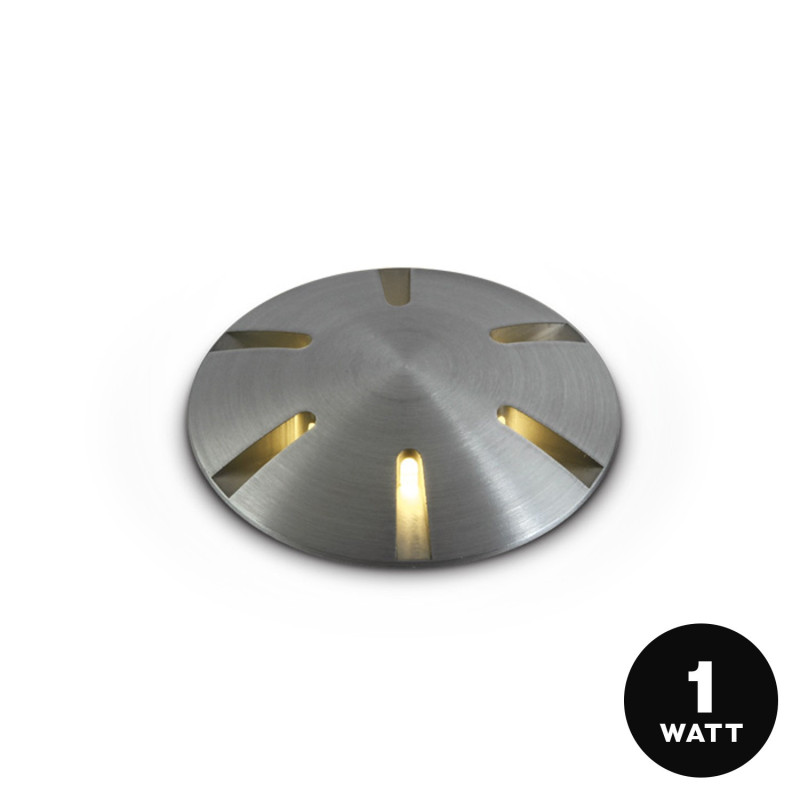 Recessed walkable 1W 80lm The Inground Mini 350mA waterproof IP67 series -