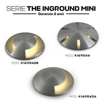 KING LED | Segnapasso led da incasso calpestabile 1W 30lm foro 30mm