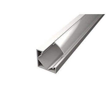 45° angular dissipating aluminium profile for LED strip
