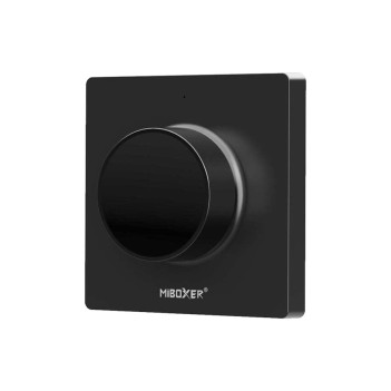 MiBoxer MiLight K1 Wall Controller with RF Dimmer Wheel 2.4GHZ - Black en