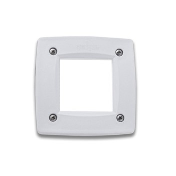 Segnapasso da incasso con attacco GX53 impermeabile IP66 3W 410lm foro 96mm SERIE LETI - Bianco