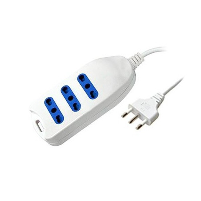 Multi Socket 3 Sockets Bipass Plug 16A - Cable 1,5m en