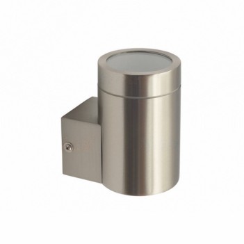 Wall light with GU10 socket MAGRA series 220V IP44 - Satin stainless steel en