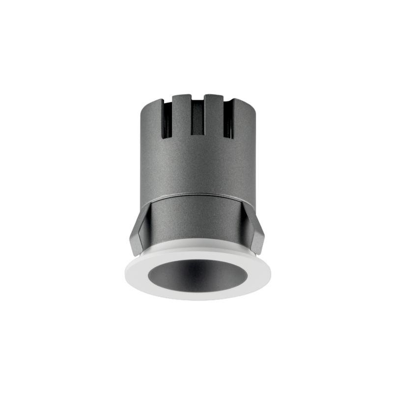 Led spotlight 3W 160lm 36D 230V recessed hole 40mm IP20 UGR14 minispot color