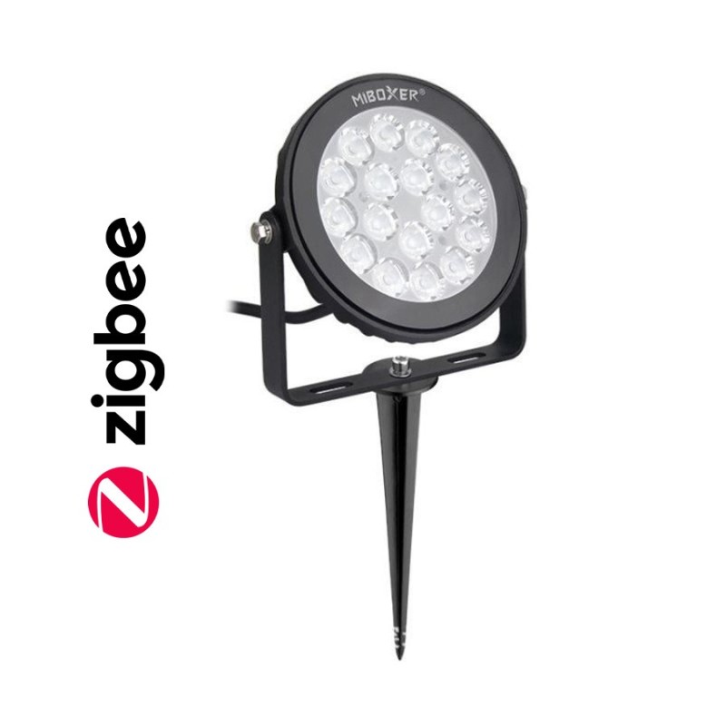 MiBoxer Mi-Light Garden Spotlight 220V 9W RGB+CCT ZigBee 3.0 FUTC02Z en