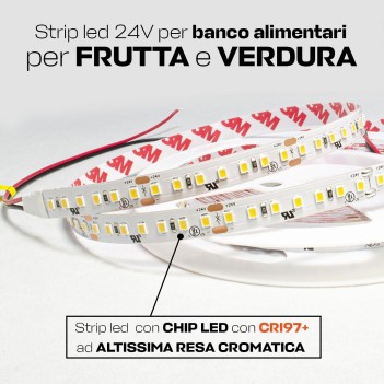 Striscia Led per Banco Alimenti con Frutta e Verdura 72W