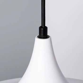 PRESLEY Suspension Lamp with E27 Socket - White en