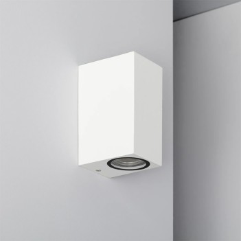 Up&Down Wall Light for 2 LED Spotlights GU10 220V IP54 - MISENO White