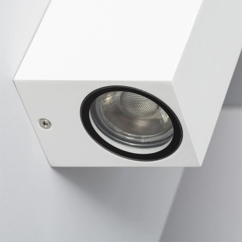 Up&Down Wall Light for 2 LED Spotlights GU10 220V IP54 - MISENO White
