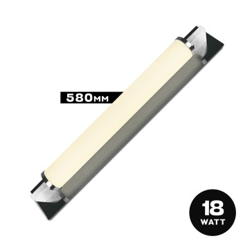 Applique da muro 18W 1225lm 580mm 4000K serie Bathroom 220V IP44 - Cromata