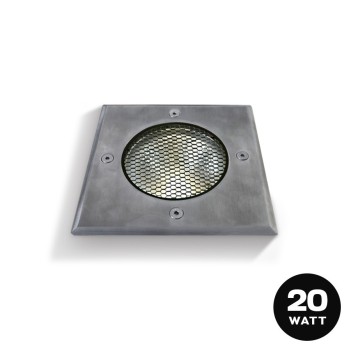 Walkway 20W 25D IP67 square stainless steel dimmable walkable and driveway marker