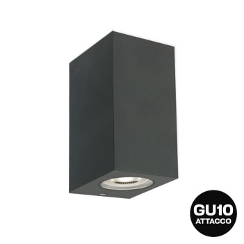 Wall light with GU10 socket Garden series 220V IP65 - Anthracite