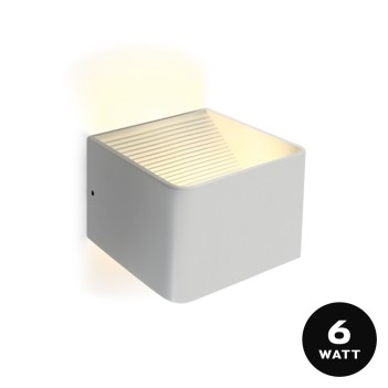Wall light 6W 400lm 100mm Backlight Series 220V IP20 Two-way light - White