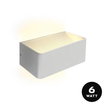 Wall light 6W 400lm 200mm Backlight Series 220V IP20 Two-way light - White