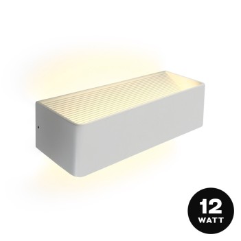 Wall light 12W 800lm 370mm Backlight Series 220V IP20 Two-way light - White