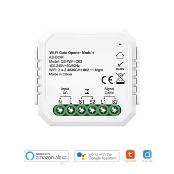 KW-GOM Modulo per saracinesca/cancello Smart 1 CH AC 230V -