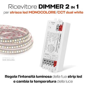 MiBoxer Mi Light E2-RF+ Ricevitore RF per Strip Led